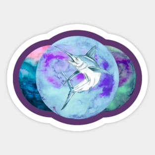 Planetary aquarium Sticker